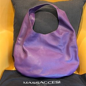 Gorgeous Purple Massaccesi Callista Satchel